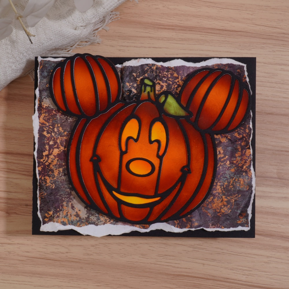 Kokorosa Metal Cutting Dies with Mickey Pumpkin