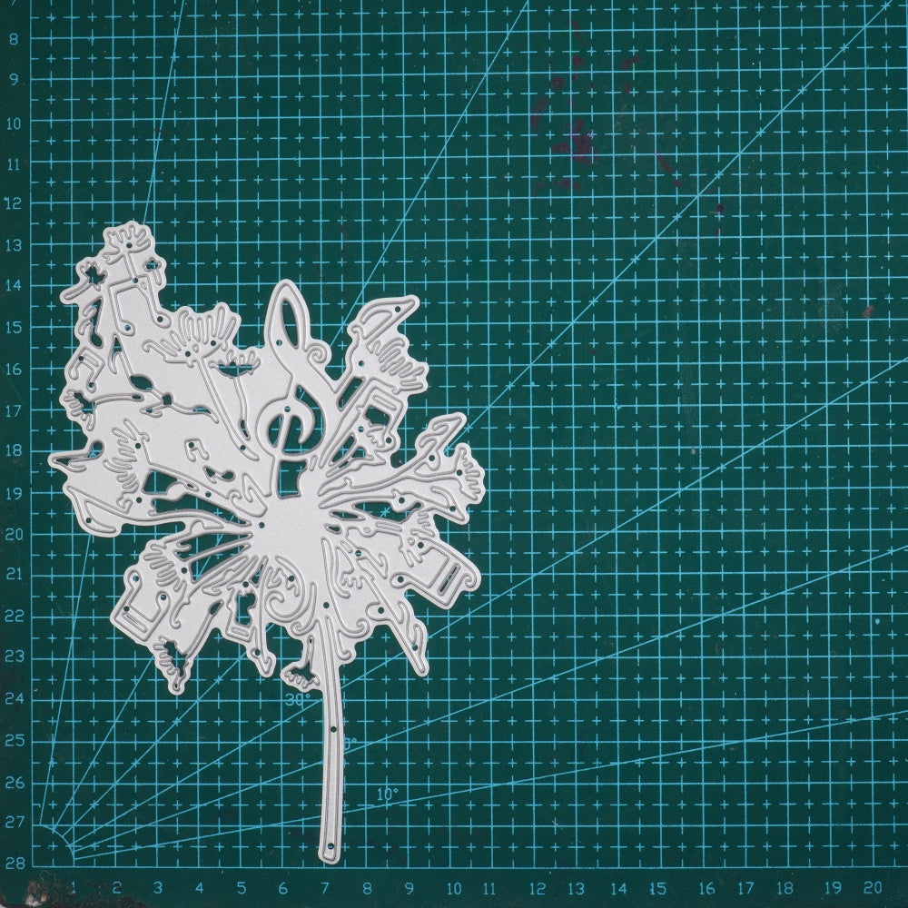 Kokorosa Metal Cutting Dies with Musical Note Dandelion