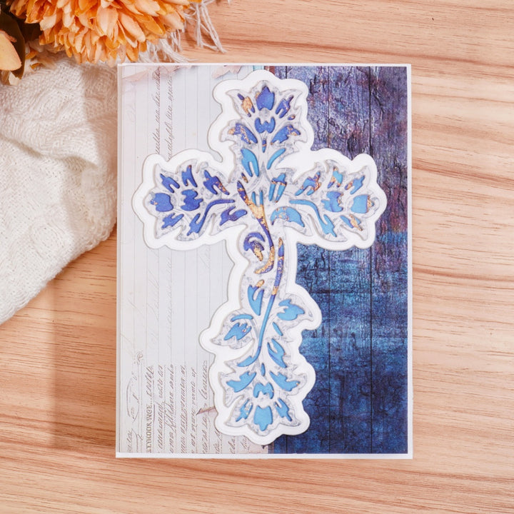 Kokorosa Metal Cutting Dies with Flowers Cross