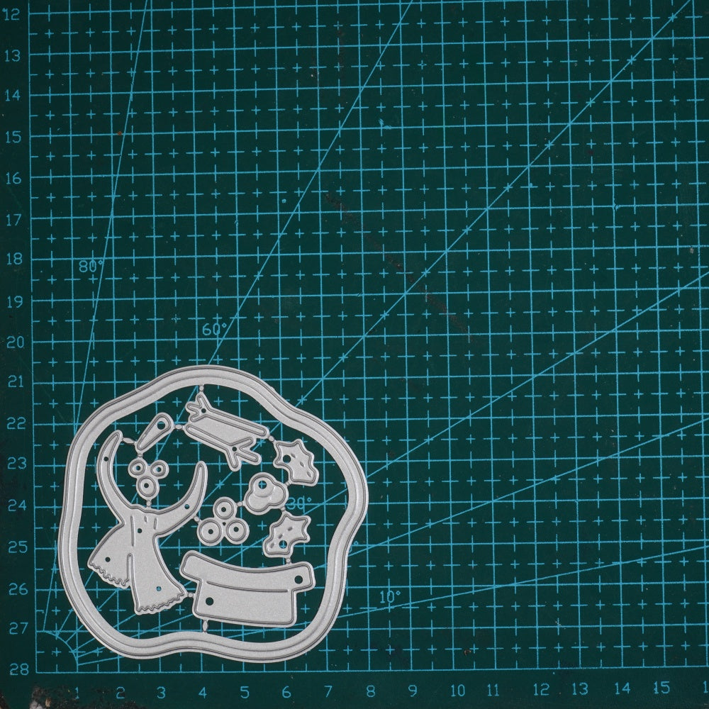 Kokorosa Metal Cutting Dies with a Melting Snowman