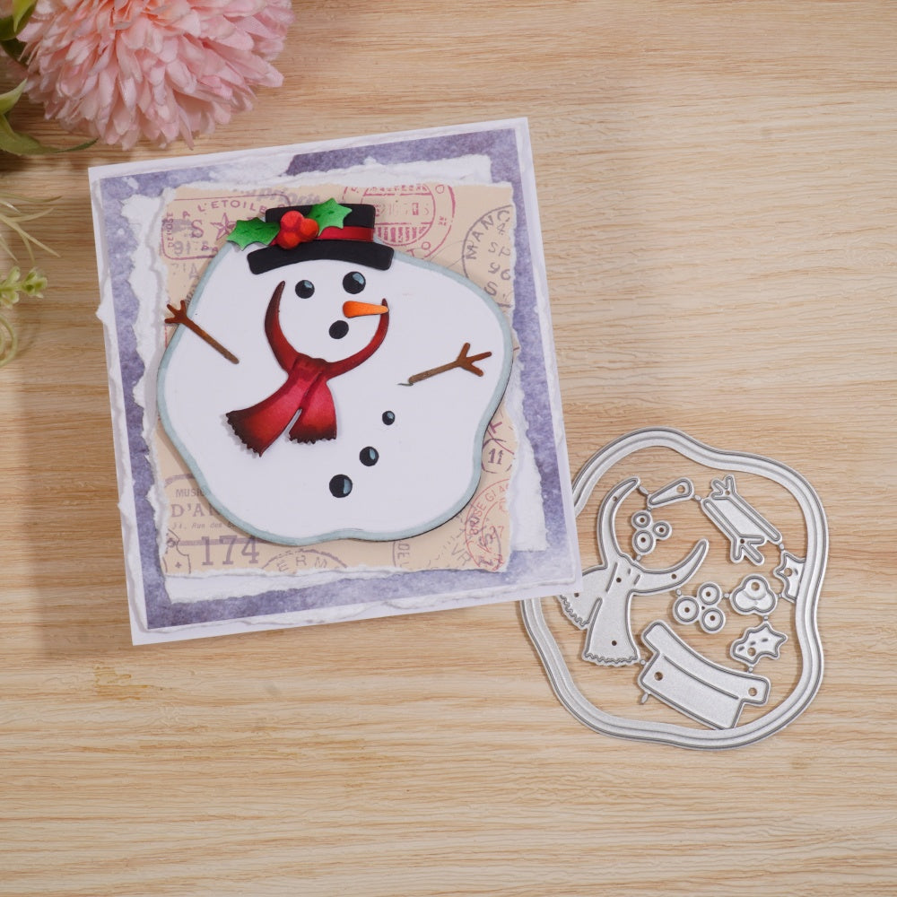 Kokorosa Metal Cutting Dies with a Melting Snowman