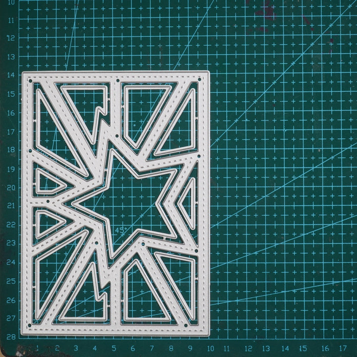 Kokorosa Metal Cutting Dies with Star Background Board