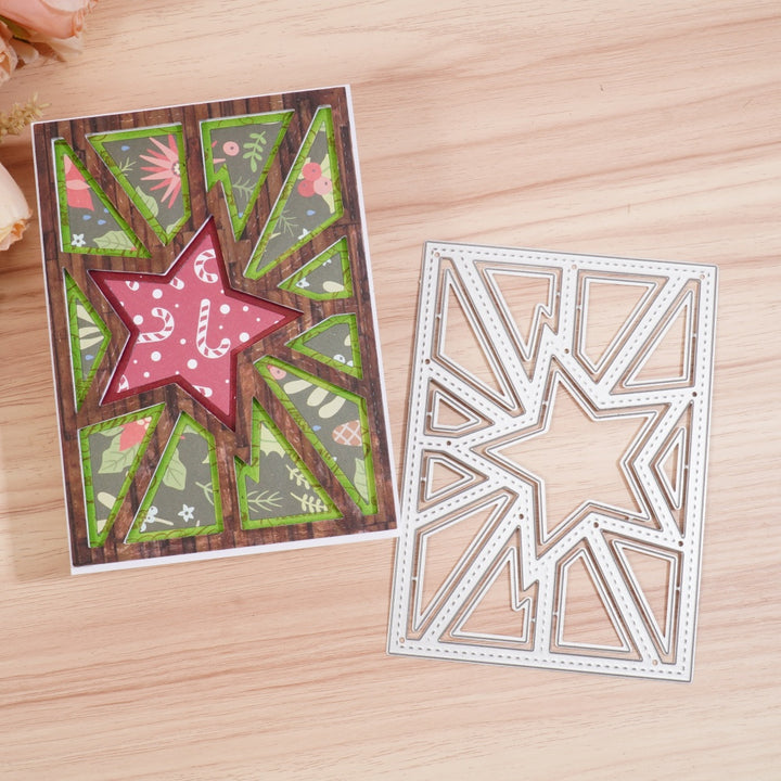 Kokorosa Metal Cutting Dies with Star Background Board