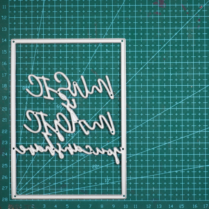 Kokorosa Metal Cutting Dies with music is magic you can share Word