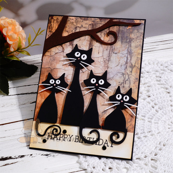 Kokorosa Metal Cutting Dies with Four Cats