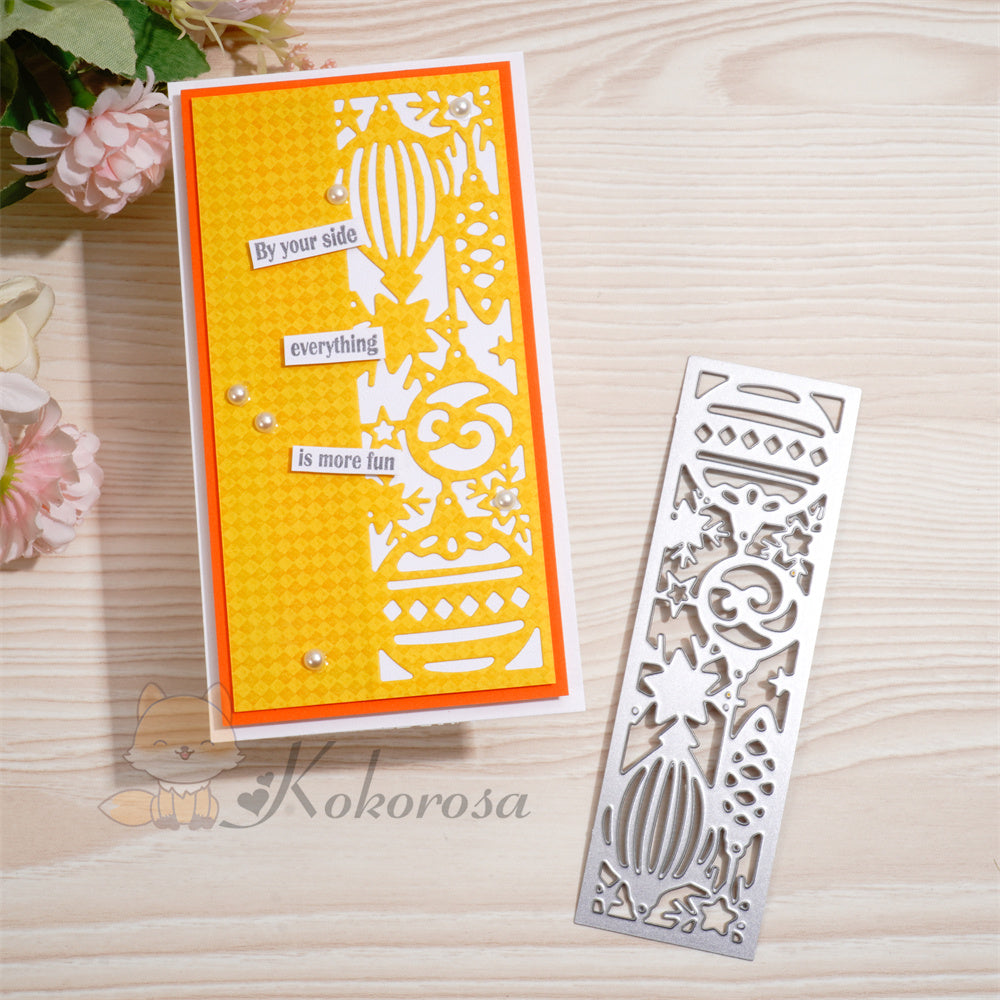 Kokorosa Metal Cutting Dies with Hanging Decoration Border