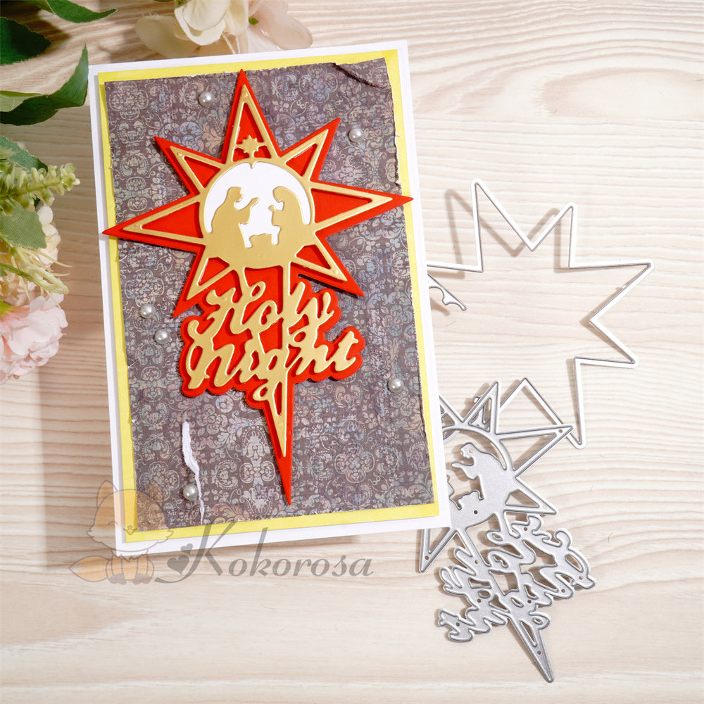 Kokorosa Metal Cutting Dies with Holy Night Pray