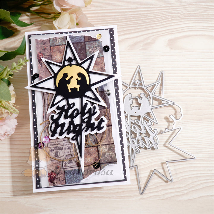 Kokorosa Metal Cutting Dies with Holy Night Pray