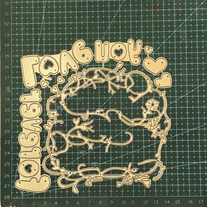 Kokorosa Metal Cutting Dies with Love you Forever