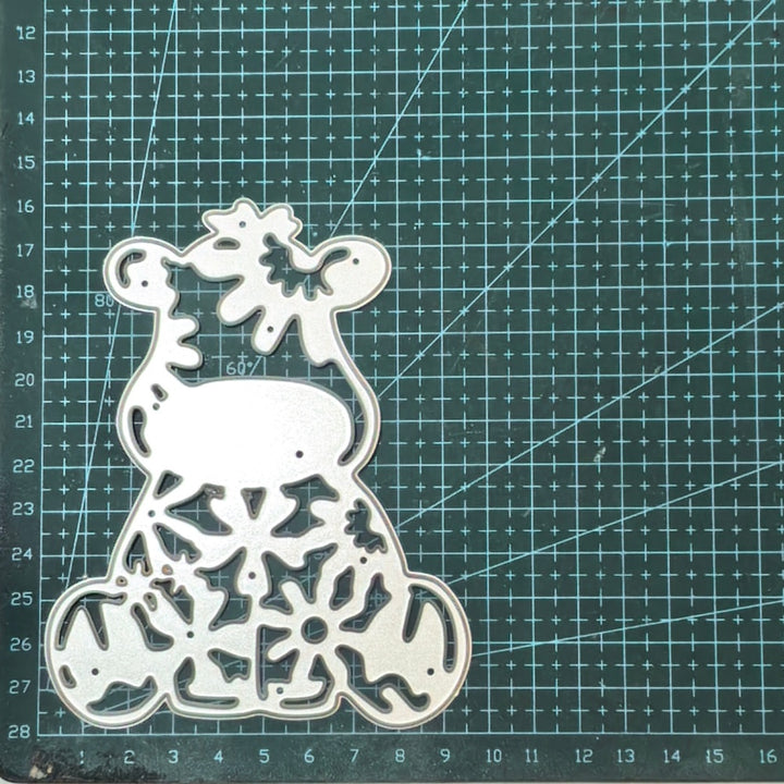 Kokorosa Metal Cutting Dies with Flower Cow
