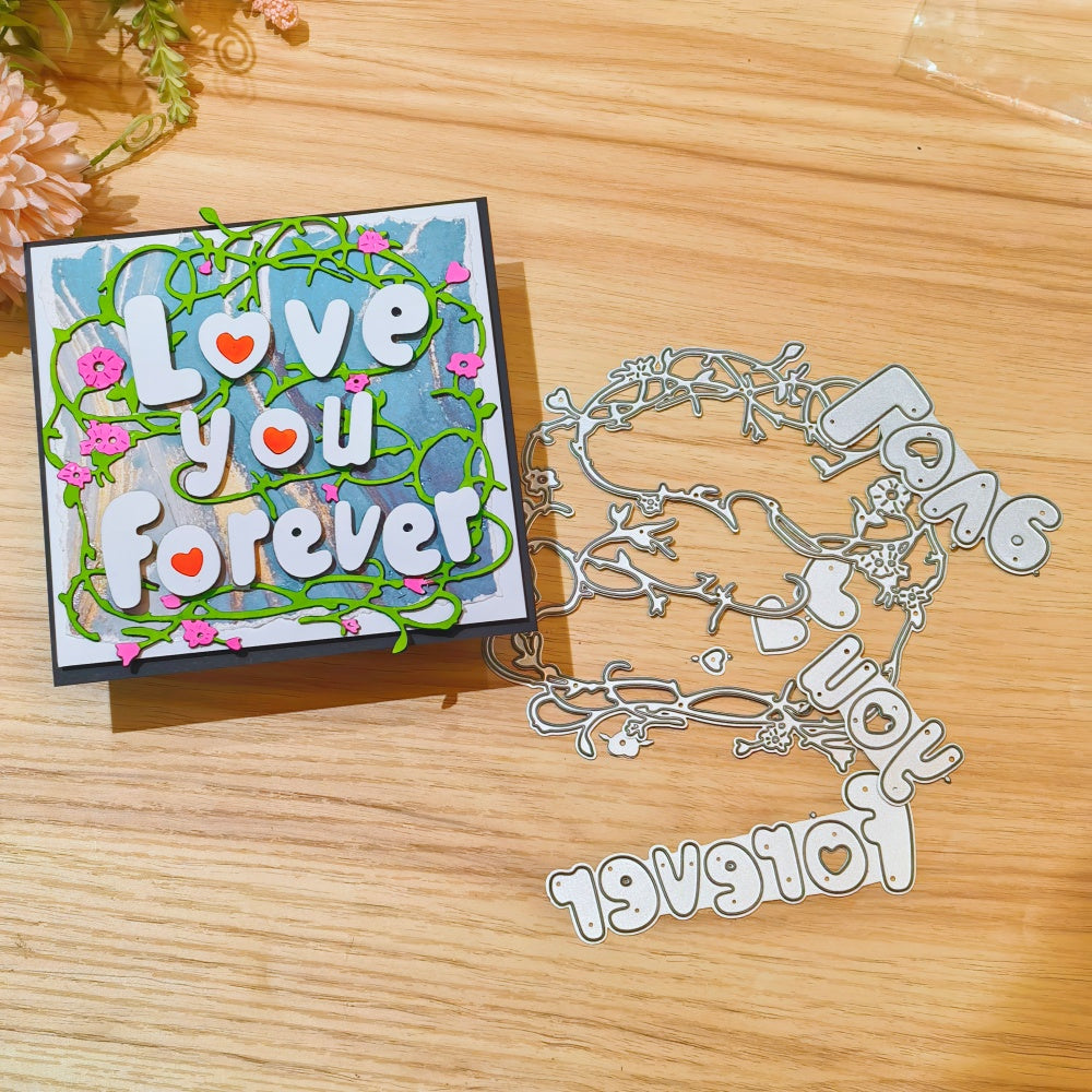 Kokorosa Metal Cutting Dies with Love you Forever