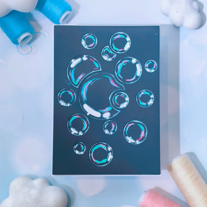 Kokorosa Metal Cutting Dies with Bubbles Background Board