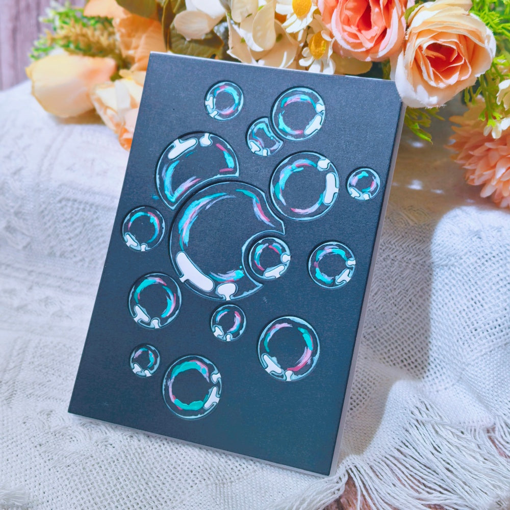 Kokorosa Metal Cutting Dies with Bubbles Background Board