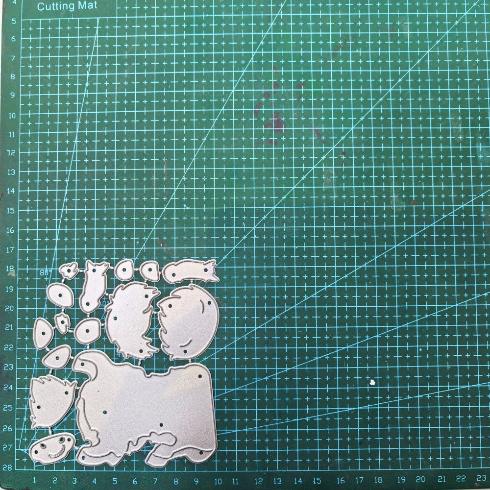 Kokorosa Metal Cutting Dies with Cute Wild OX