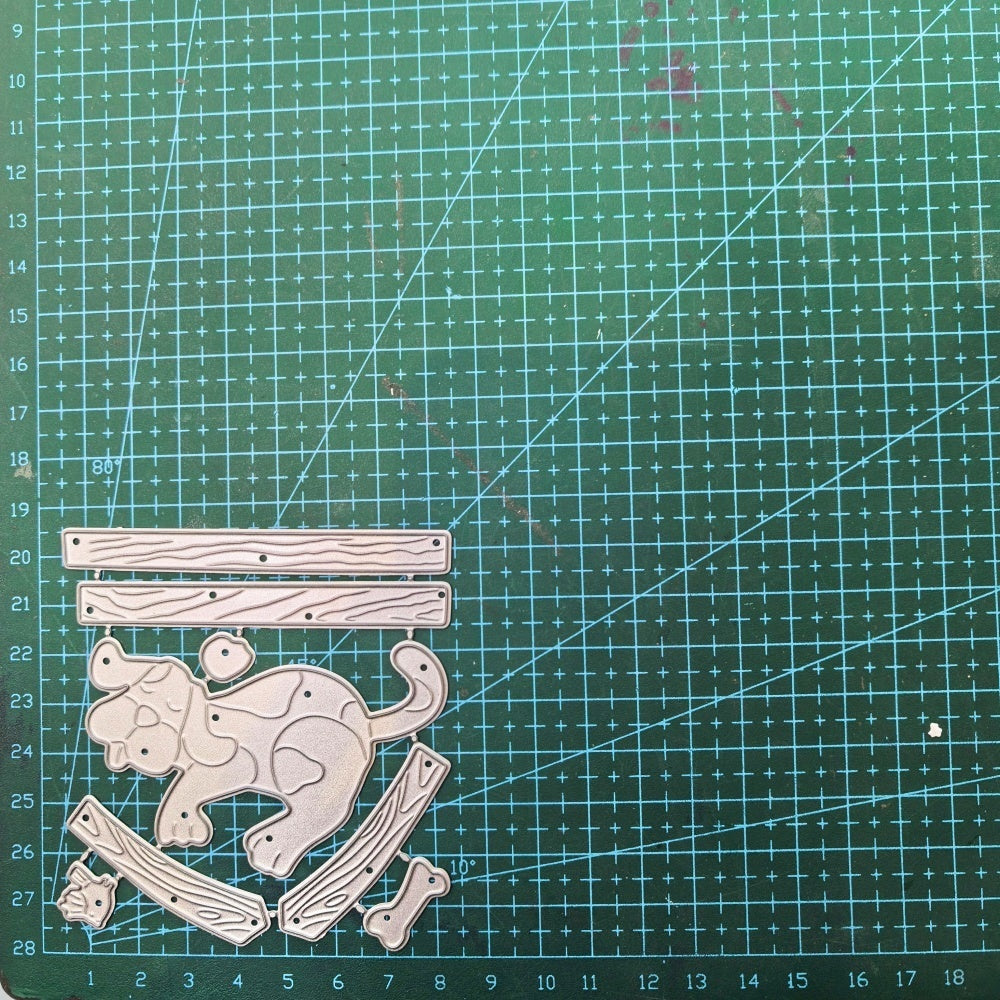 Kokorosa Metal Cutting Dies with Sleeping Dog