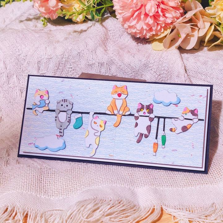 Kokorosa Metal Cutting Dies with Cats on Rope