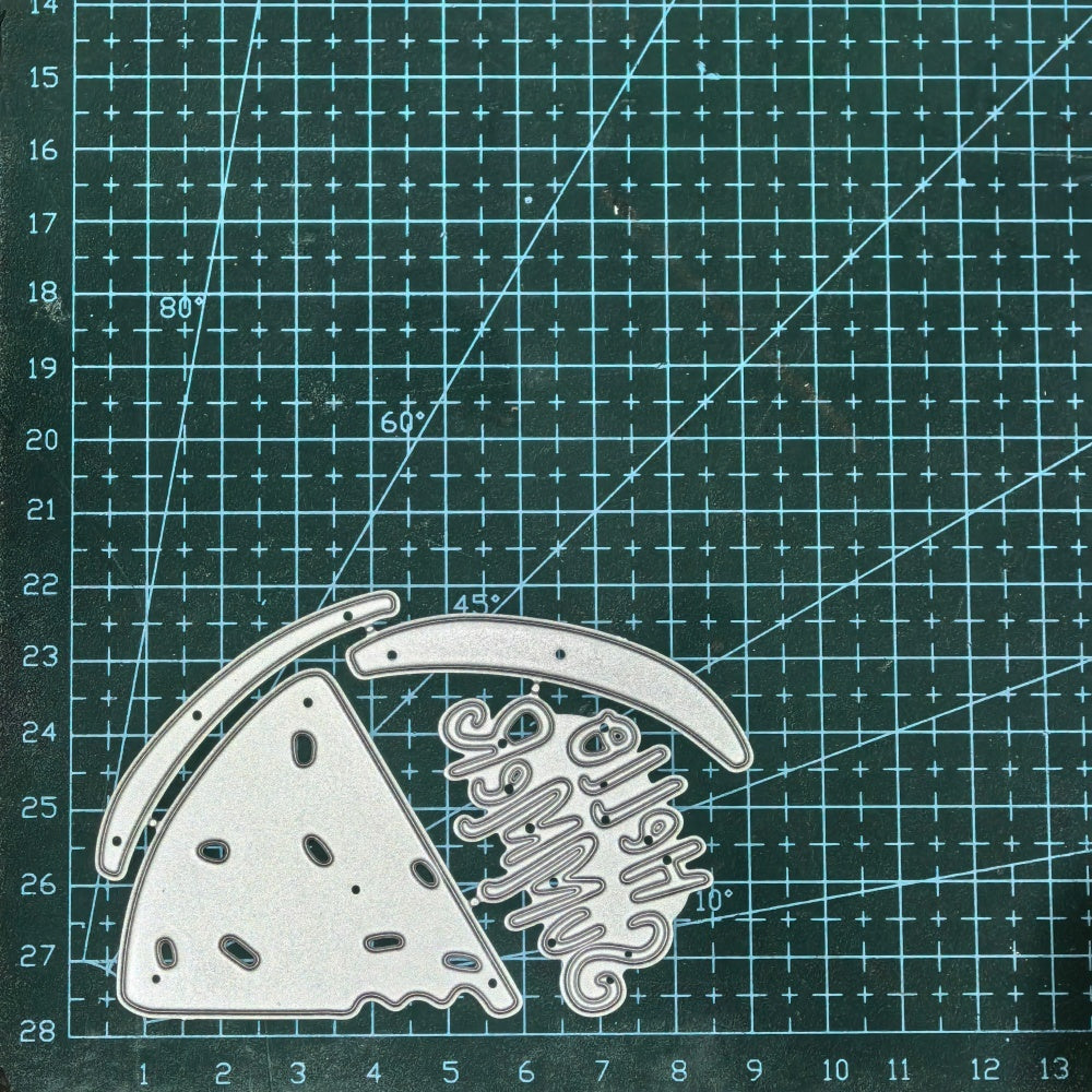 Kokorosa Metal Cutting Dies with Hello Summer Watermelon