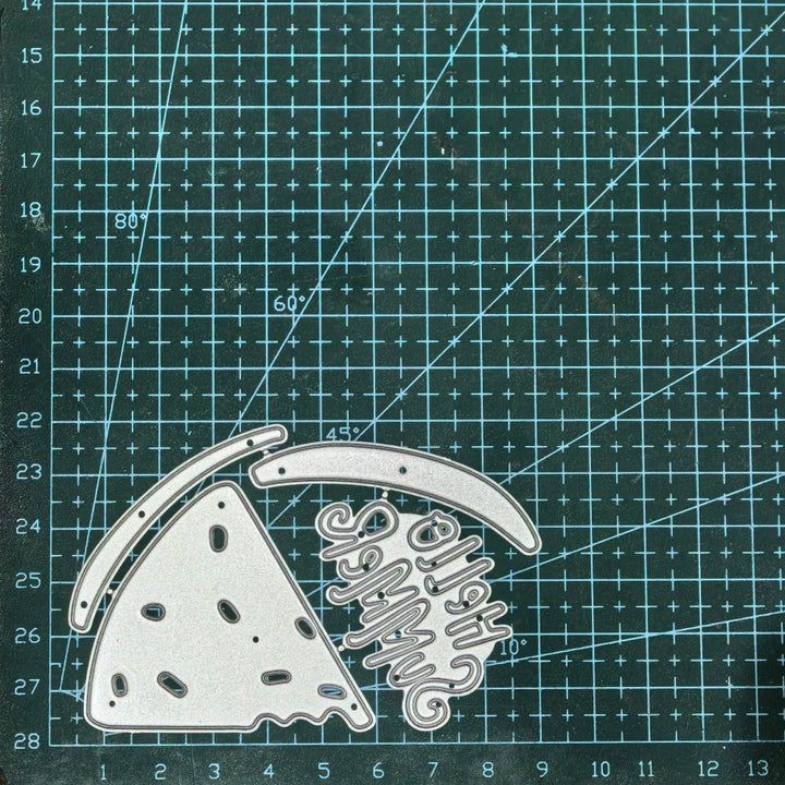 Kokorosa Metal Cutting Dies with Hello Summer Watermelon