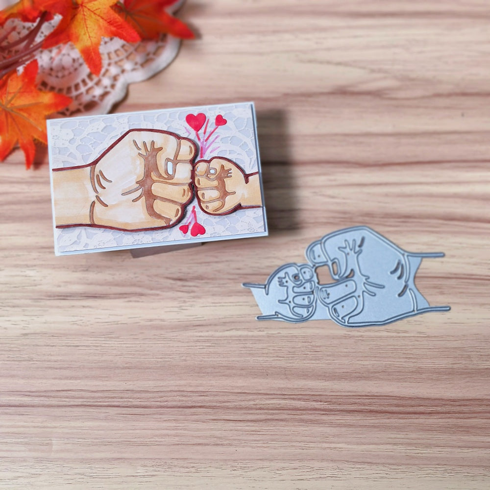 Kokorosa Metal Cutting Dies with Fist Bump