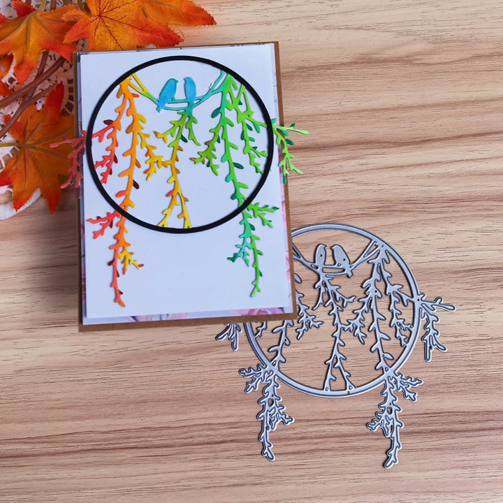 Kokorosa Metal Cutting Dies with Birds on Branches