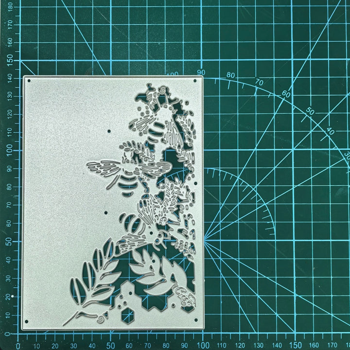 Kokorosa Metal Cutting Dies with Bee Background Board
