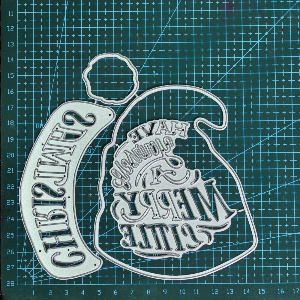 Kokorosa Metal Cutting Dies with Christmas Hat
