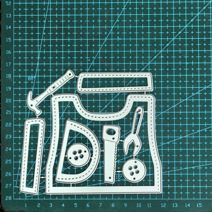 Kokorosa Metal Cutting Dies with Workwear Jacket‌ and Tools