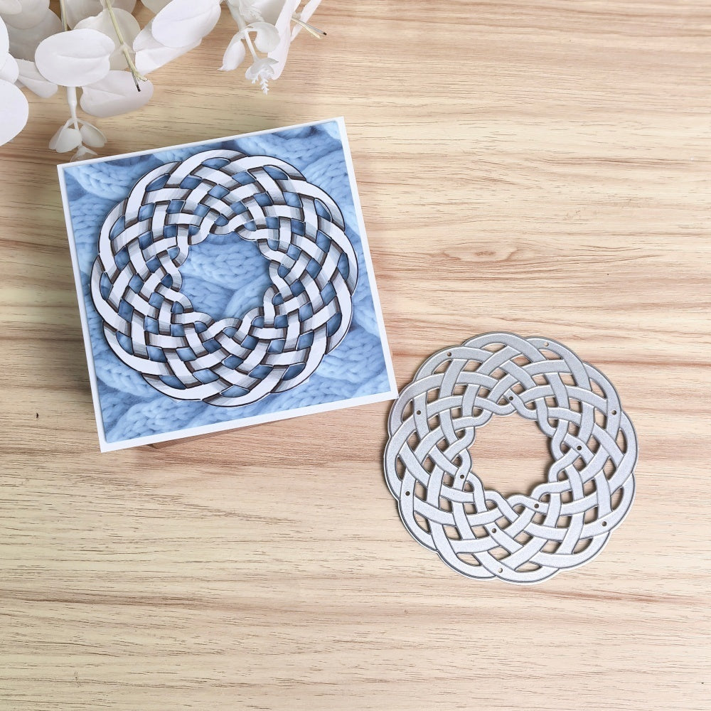 Kokorosa Metal Cutting Dies with Round Weaven Pattern