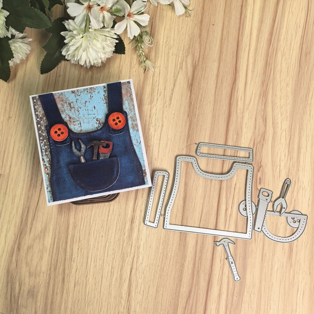 Kokorosa Metal Cutting Dies with Workwear Jacket‌ and Tools