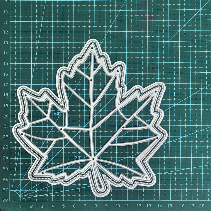 Kokorosa Metal Cutting Dies with Maple Leaf