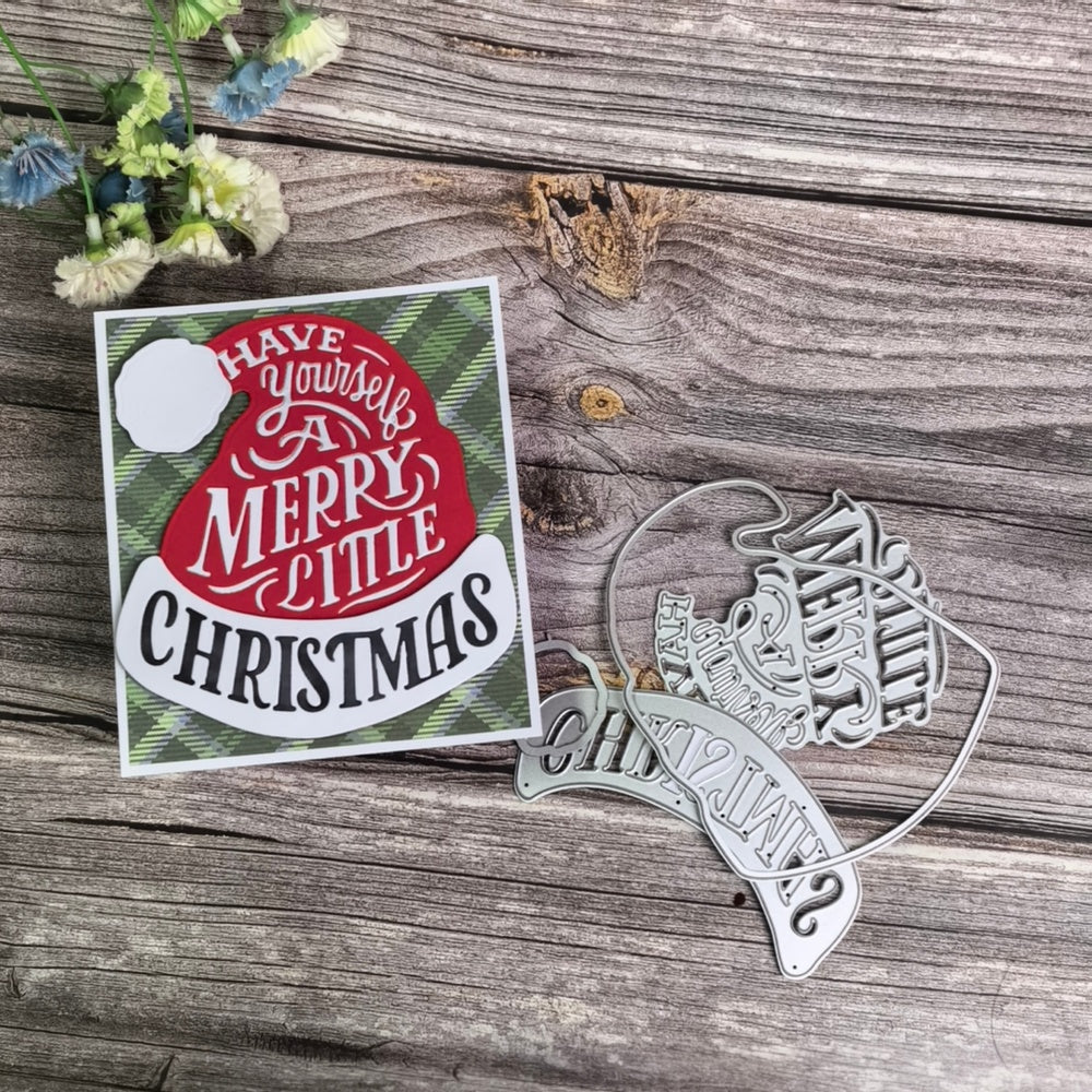 Kokorosa Metal Cutting Dies with Christmas Hat