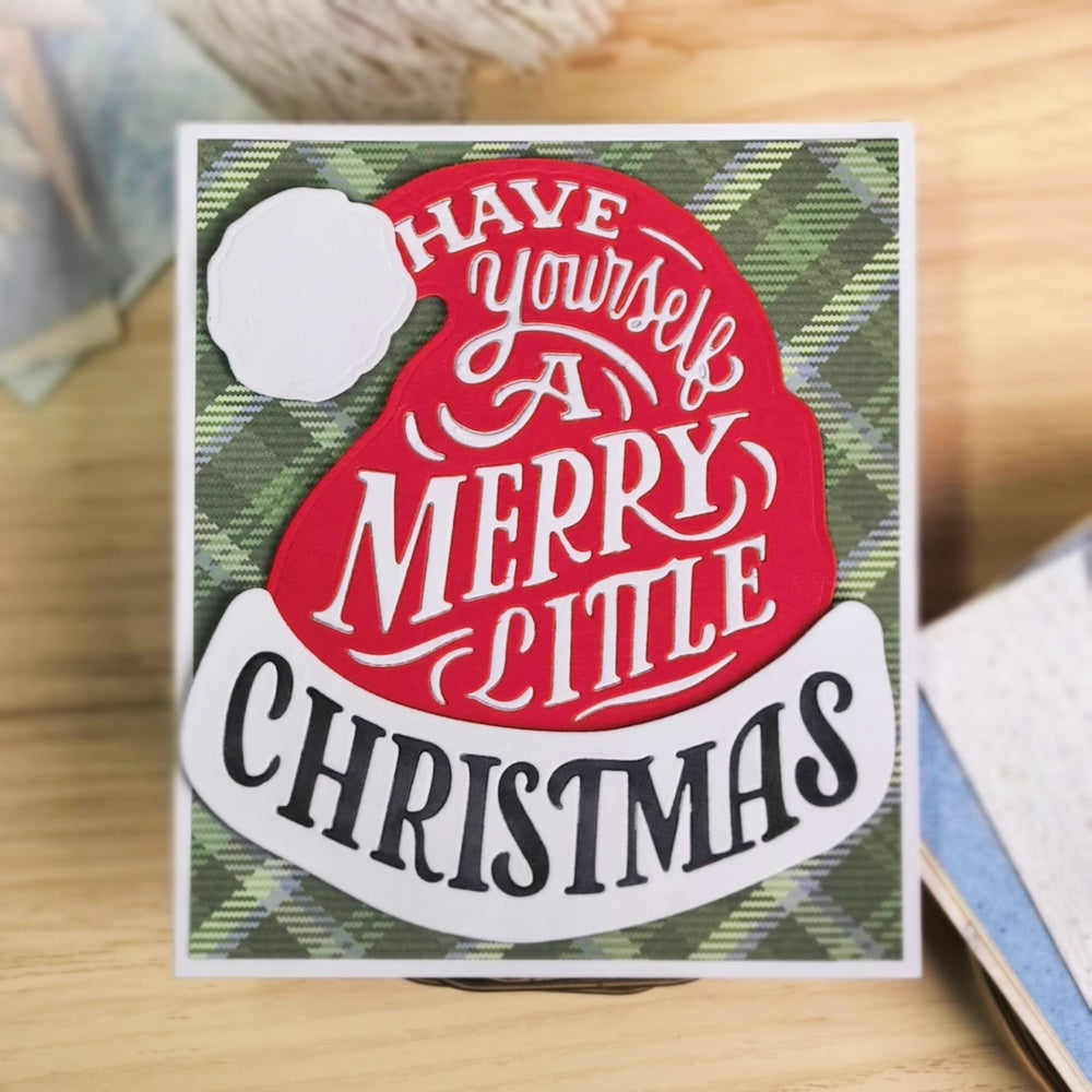 Kokorosa Metal Cutting Dies with Christmas Hat