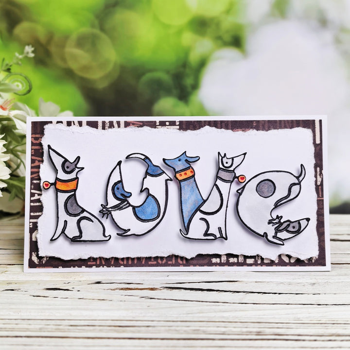 Kokorosa Metal Cutting Dies with Love Dogs