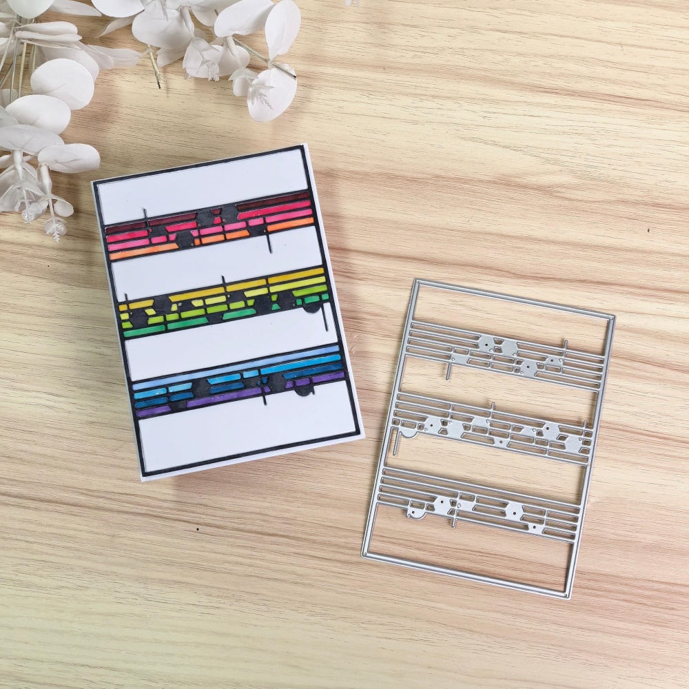 Kokorosa Metal Cutting Dies with happy birthday to you Note