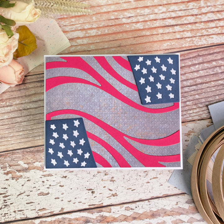 Kokorosa Metal Cutting Dies with Stars and Wave