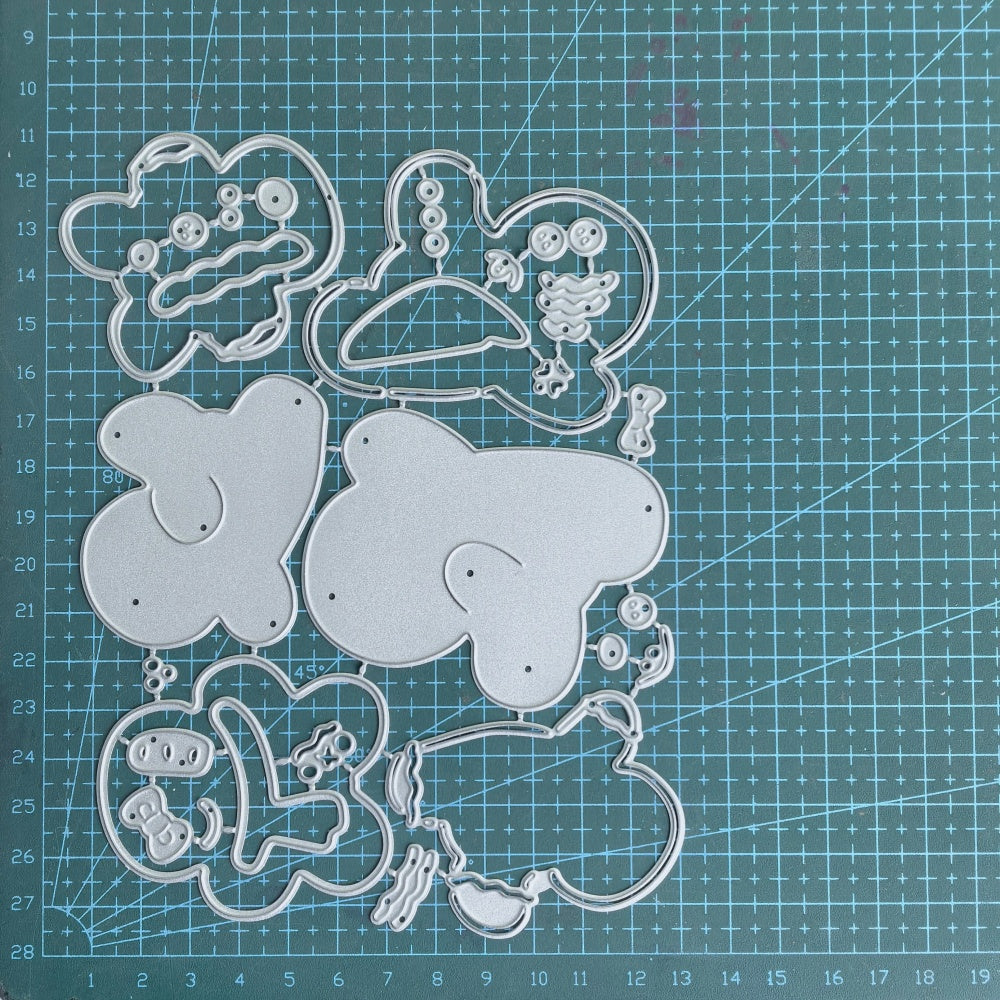 Kokorosa Metal Cutting Dies with Gingerbread Men