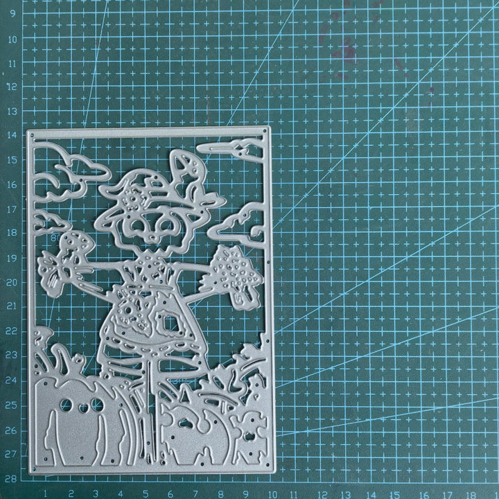 Kokorosa Metal Cutting Dies with Scarecrow in the Pumpkin Patch