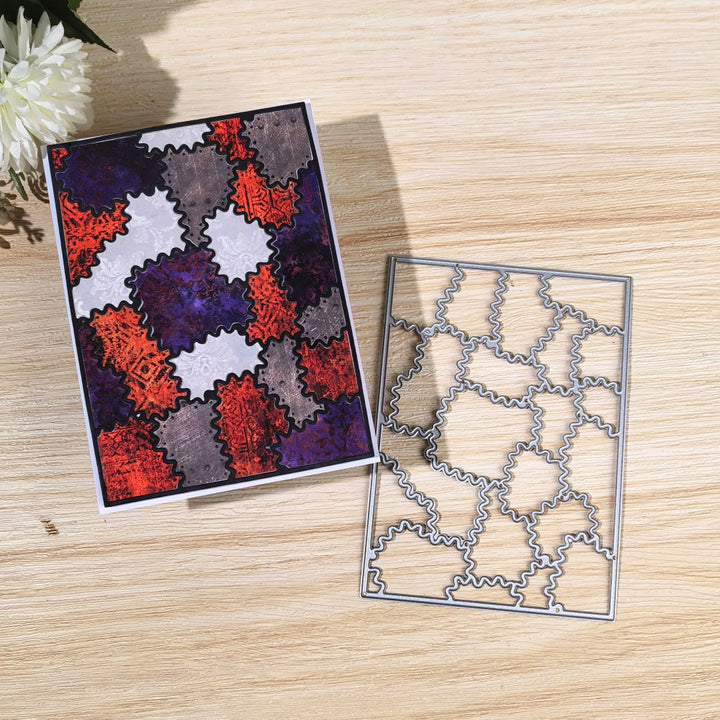 Kokorosa Metal Cutting Dies with Interlocking Background Board