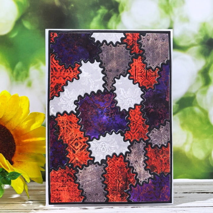 Kokorosa Metal Cutting Dies with Interlocking Background Board