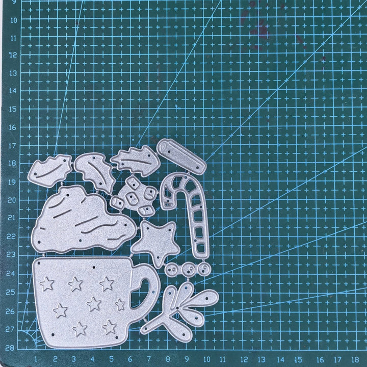Kokorosa Metal Cutting Dies with Winter Mug