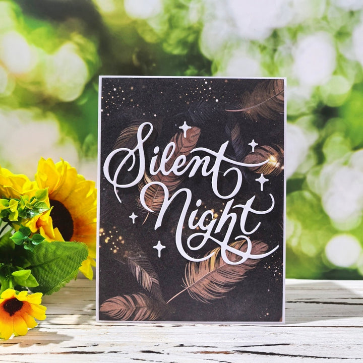 Kokorosa Metal Cutting Dies with Slient Night Word