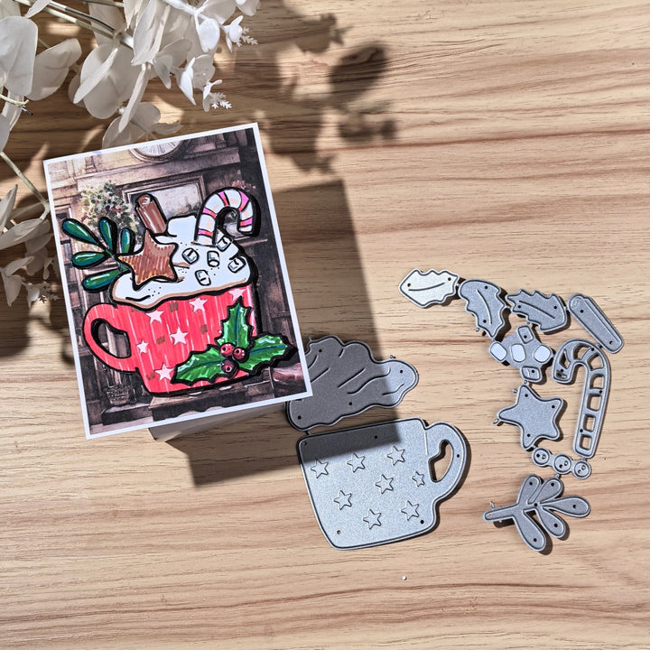 Kokorosa Metal Cutting Dies with Winter Mug