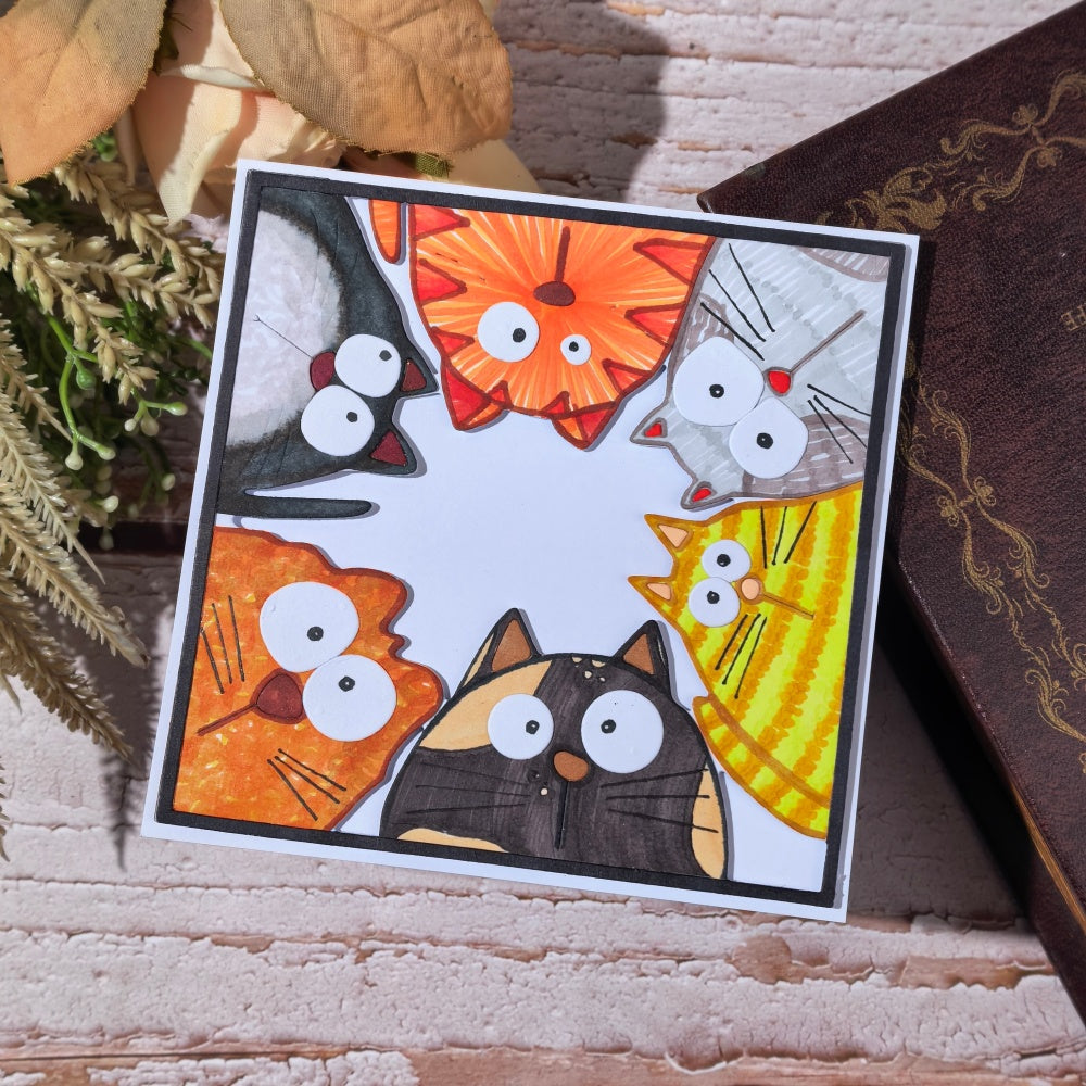 Kokorosa Metal Cutting Dies with Staring Cats