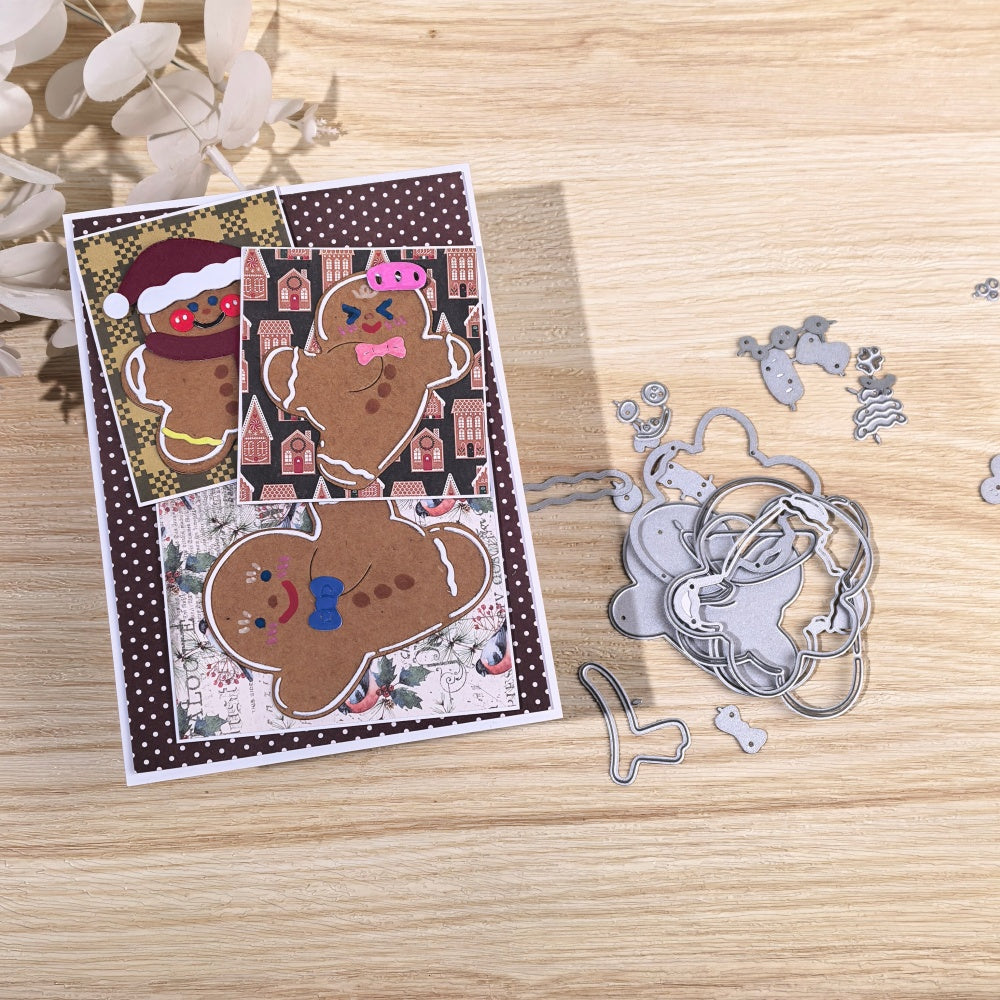 Kokorosa Metal Cutting Dies with Gingerbread Men