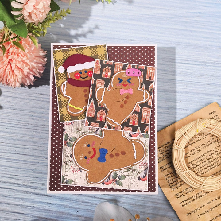 Kokorosa Metal Cutting Dies with Gingerbread Men