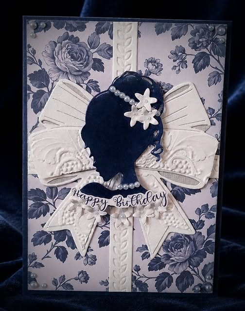 Kokorosa Metal Cutting Dies with Elegant Lady Frame Board