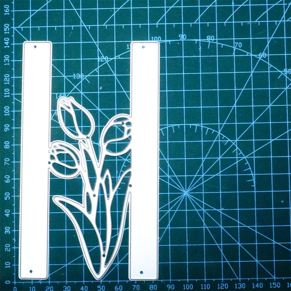 Kokorosa Metal Cutting Dies with Flower Frame
