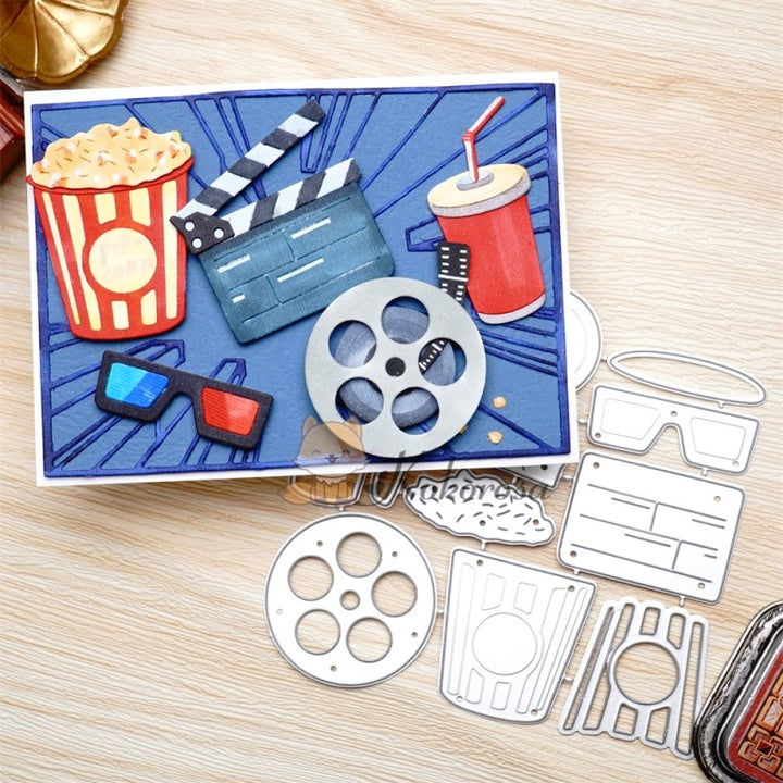 Kokorosa Metal Cutting Dies With Watching Movie & Popcorn