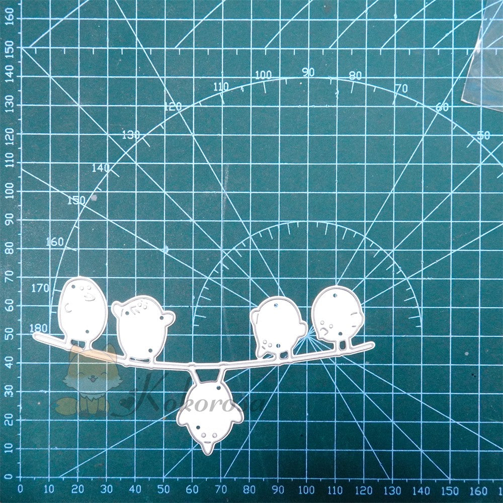 Kokorosa Metal Cutting Dies with 5 Birds