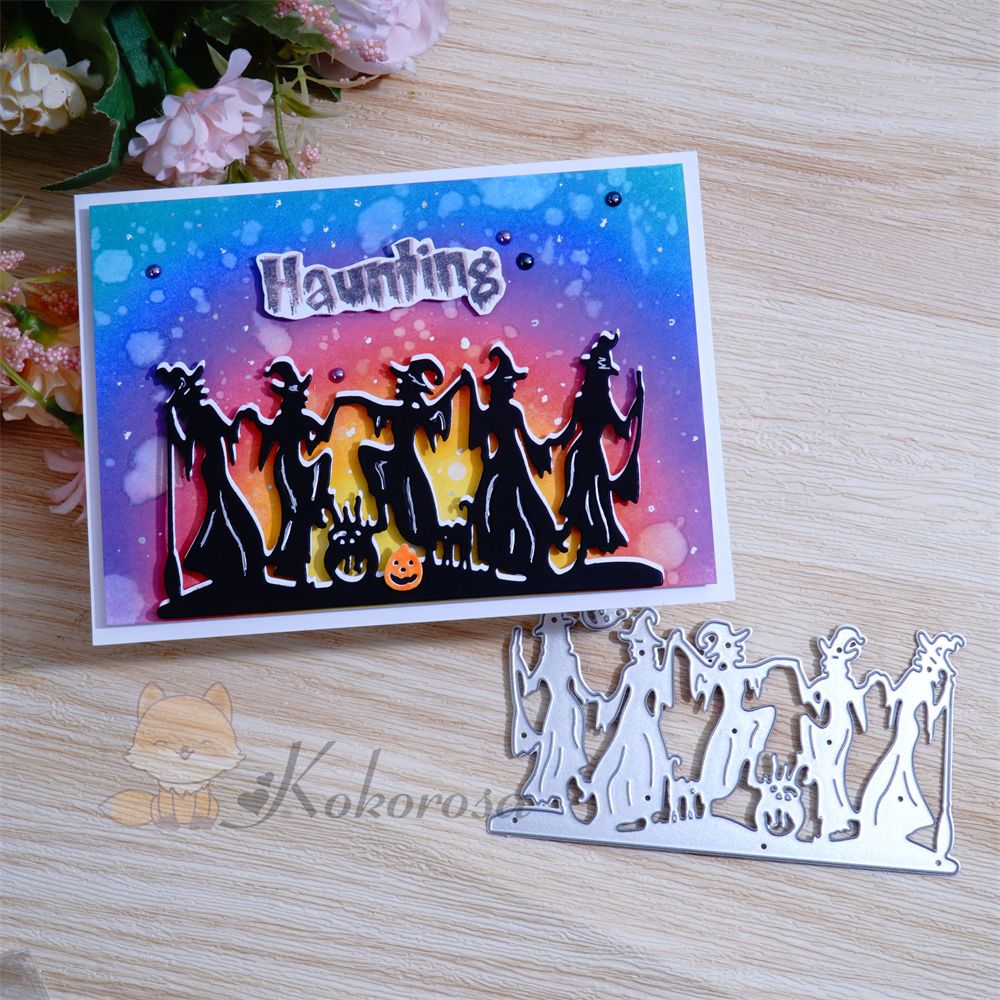 Kokorosa Metal Cutting Dies with 5 Witches